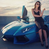 Rakhim - Синий Lamborghini